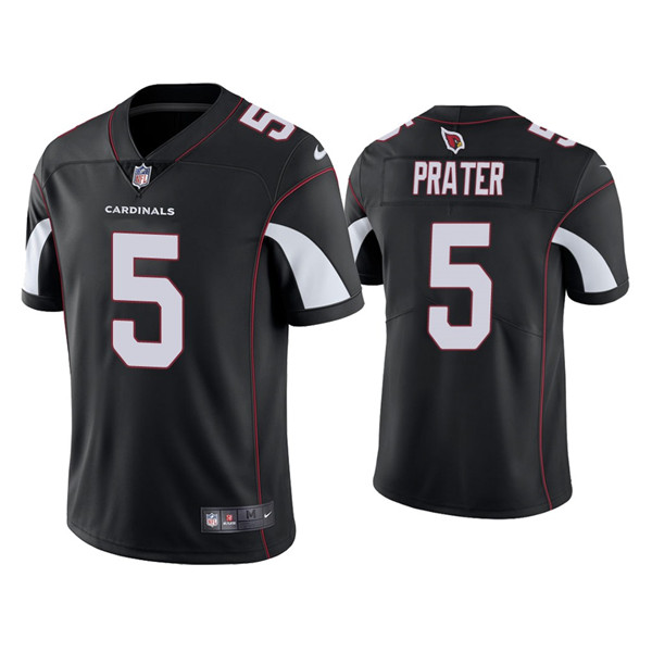 Men's Arizona Cardinals #5 Matt Prater Black Vapor Untouchable Limited Stitched Jersey Men's Arizona Cardinals #5 Matt Prater Black Vapor Untouchable Limited Stitched Jersey